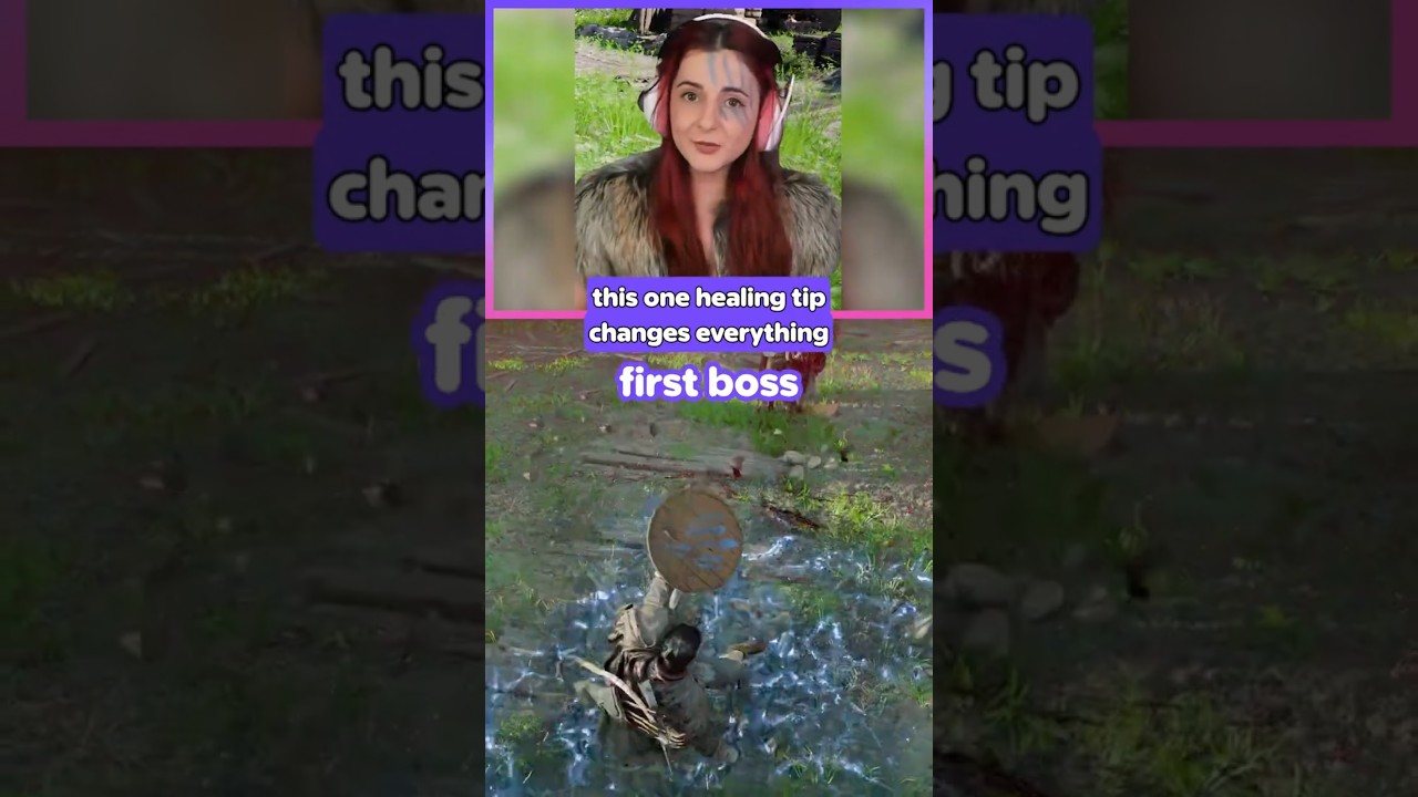 HUGE tip for Crimson Desert boss fights! ☝️ How to heal in combat