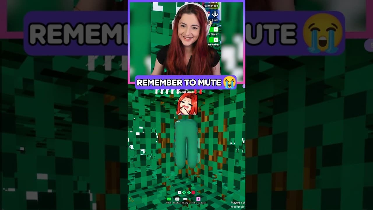 I DIDN'T MUTE MYSELF 😭 #mecchachameleon