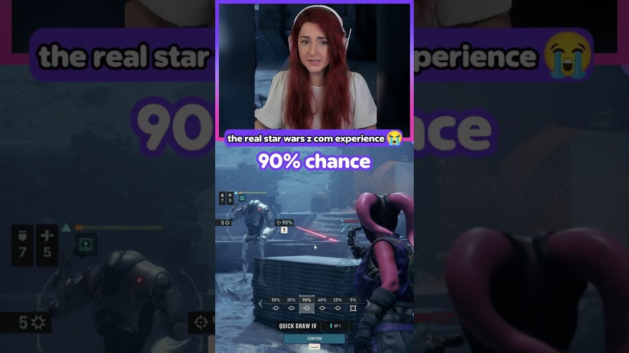 every shot is 50/50 😭 getting xcommed in star wars zero company