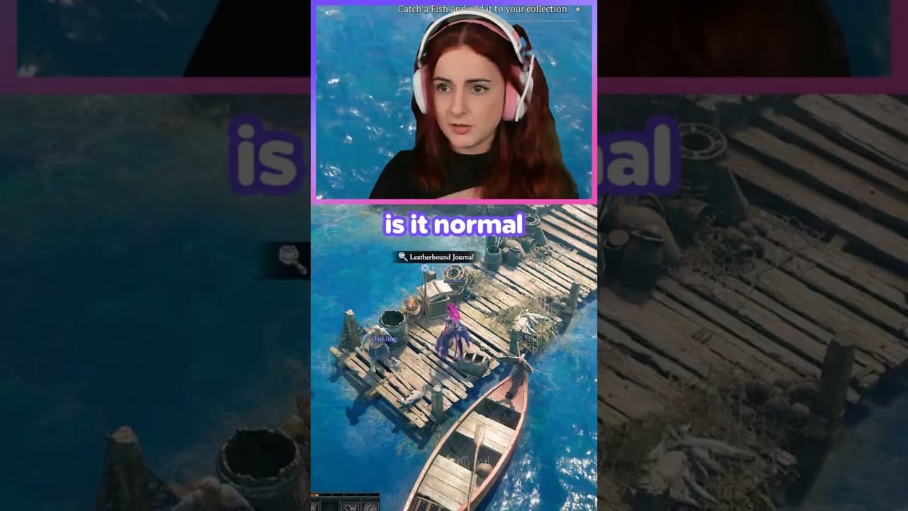 they added FISHING to Diablo 4? 😂 How lucky was I?