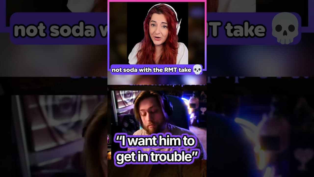sodapoppin take on the ziqo RMT drama 👀👀