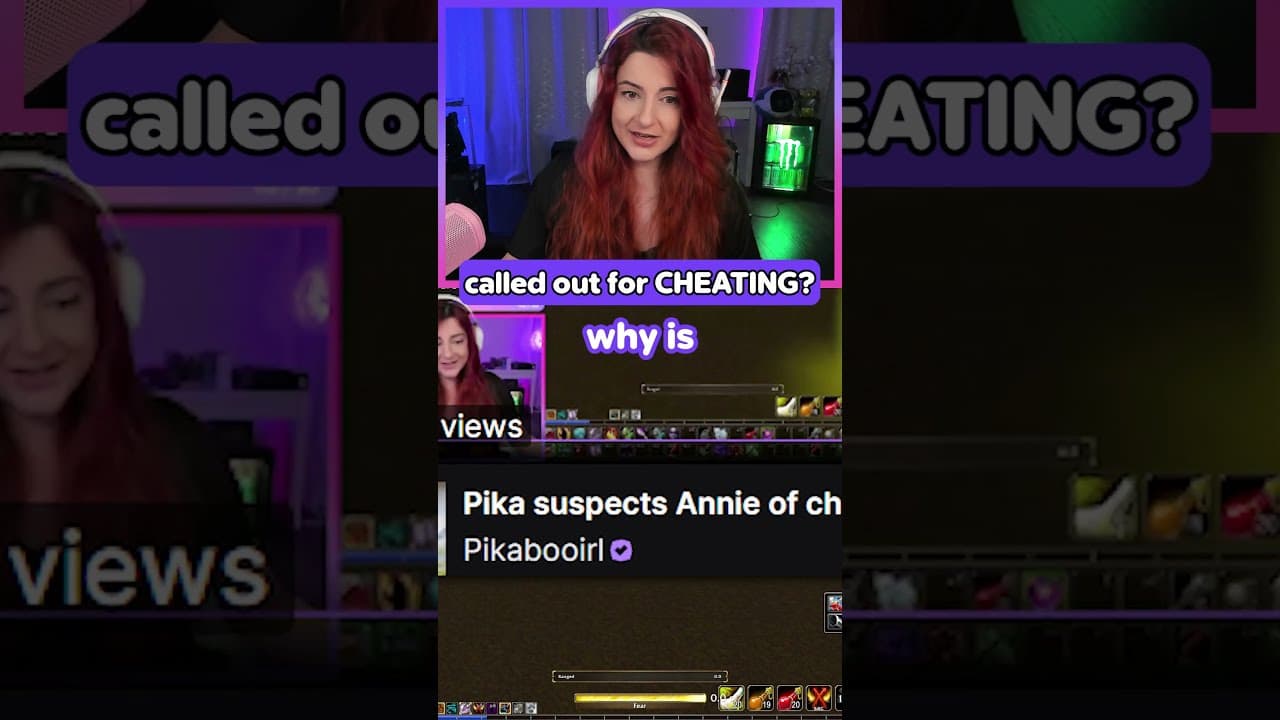 called out for CHEATING in the $100k wow forever pvp tournament by pikaboo 😂